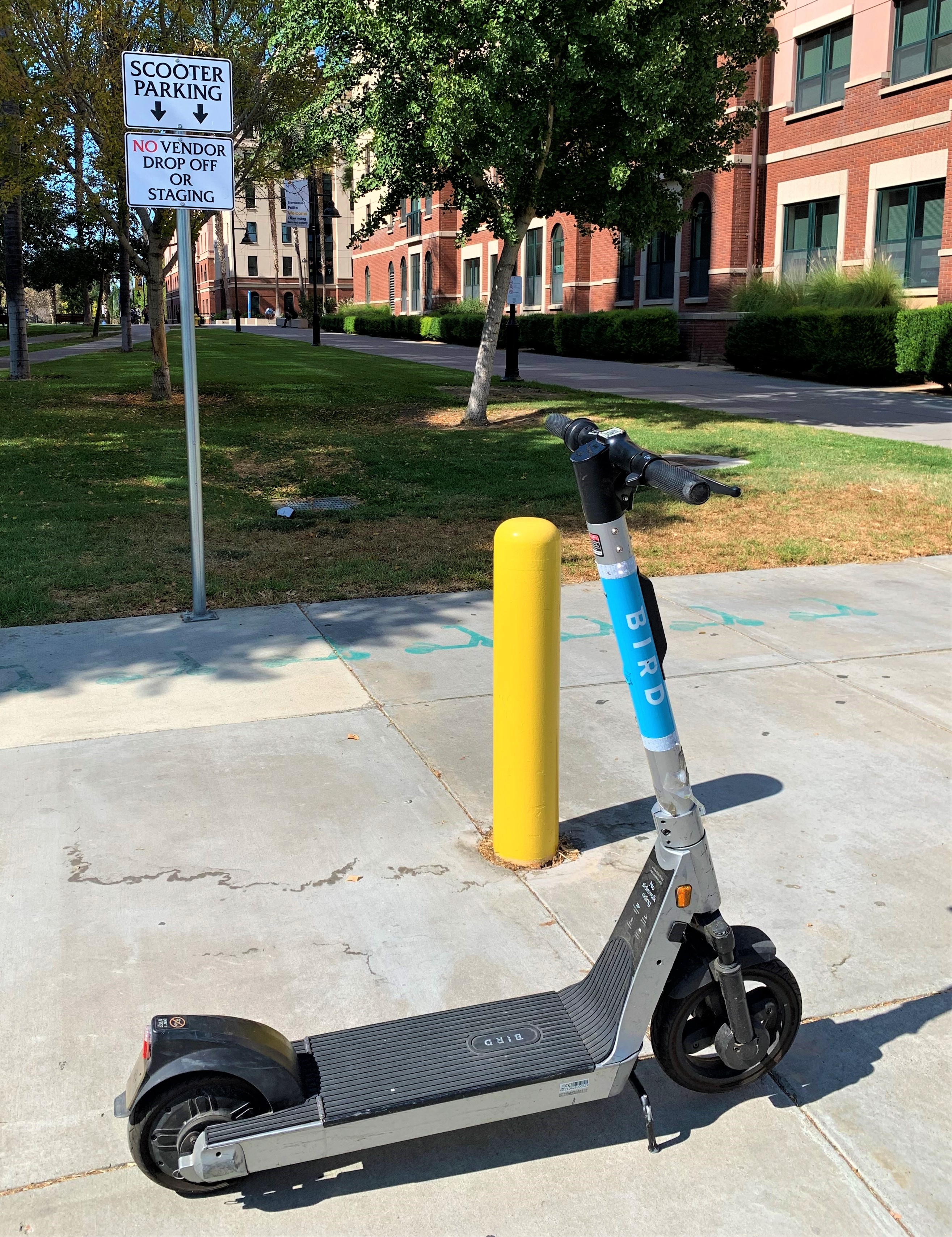 scooter drop off