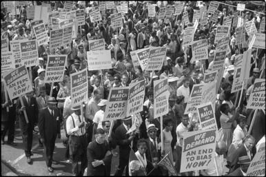 March on DC 1963, thousands crowd together in hopes for federal reform (specifically civil rights laws for Americans) photo March on DC 1963, thousands crowd together in hopes for federal reform (specifically civil rights laws for Americans) photo