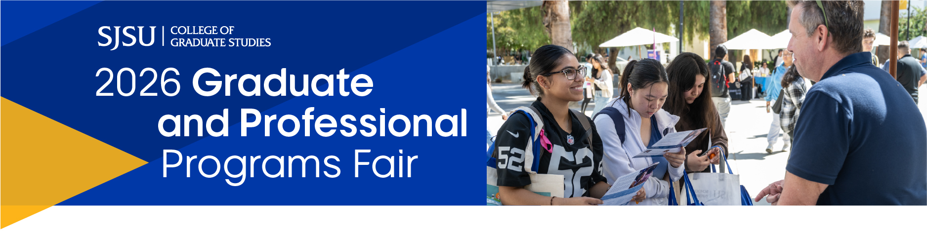 Graduate and Professional Programs Fair banner