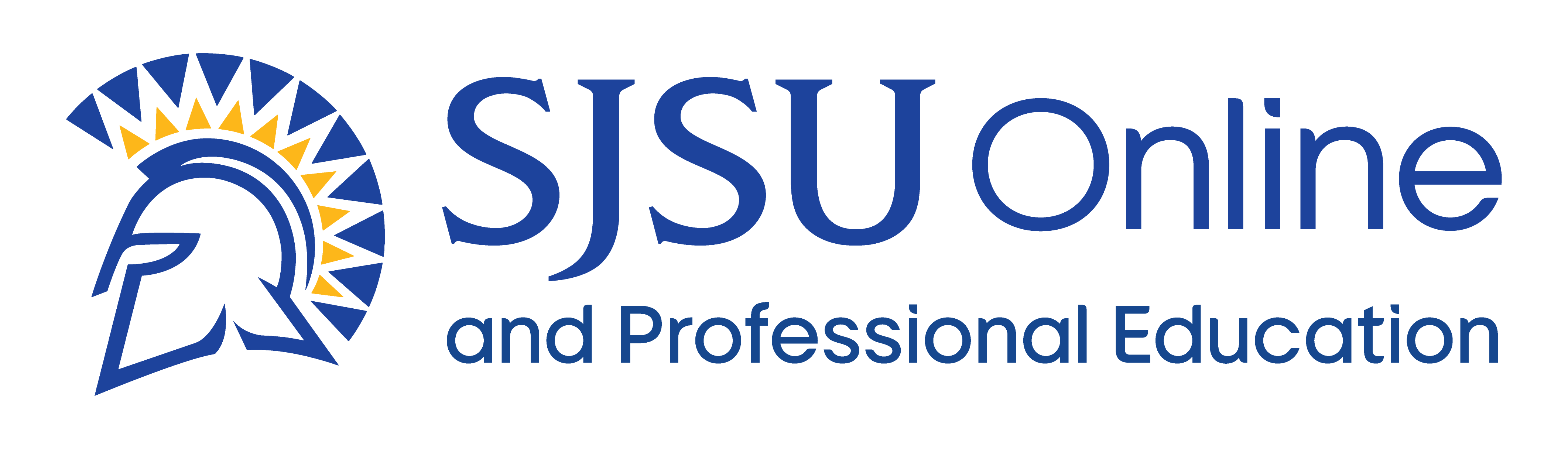 SJSU Online and Professional Education Logo SJSU Online and Professional Education Logo