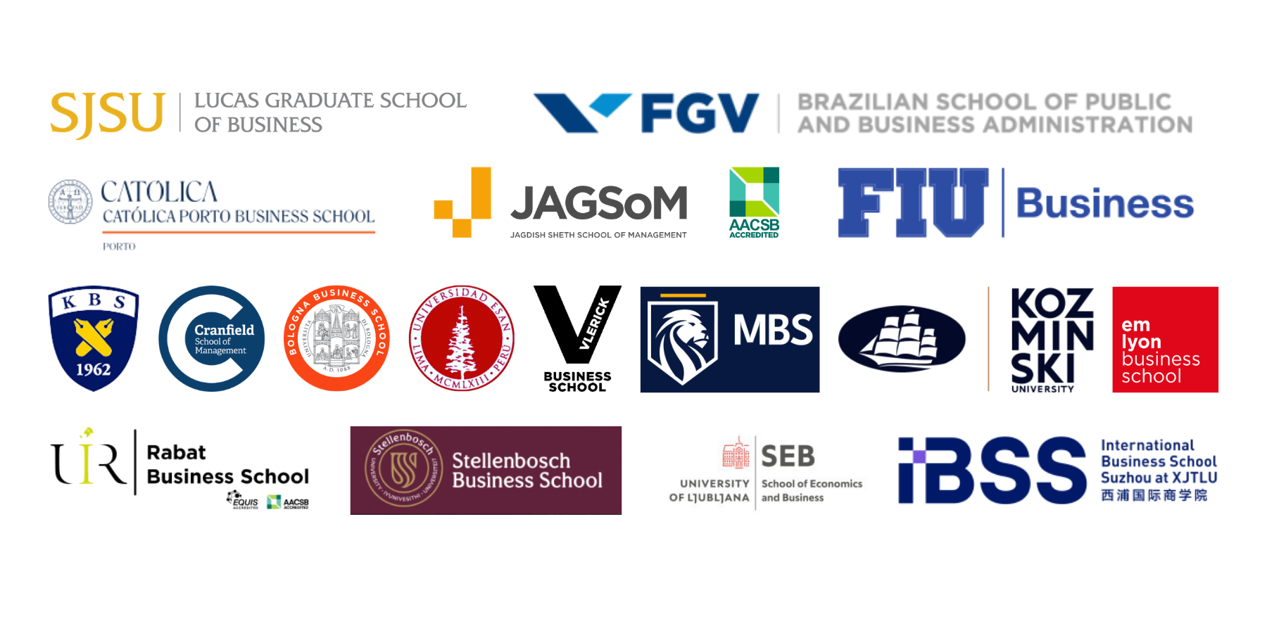 EMBA Consortium Partner Schools EMBA Consortium Partner Schools
